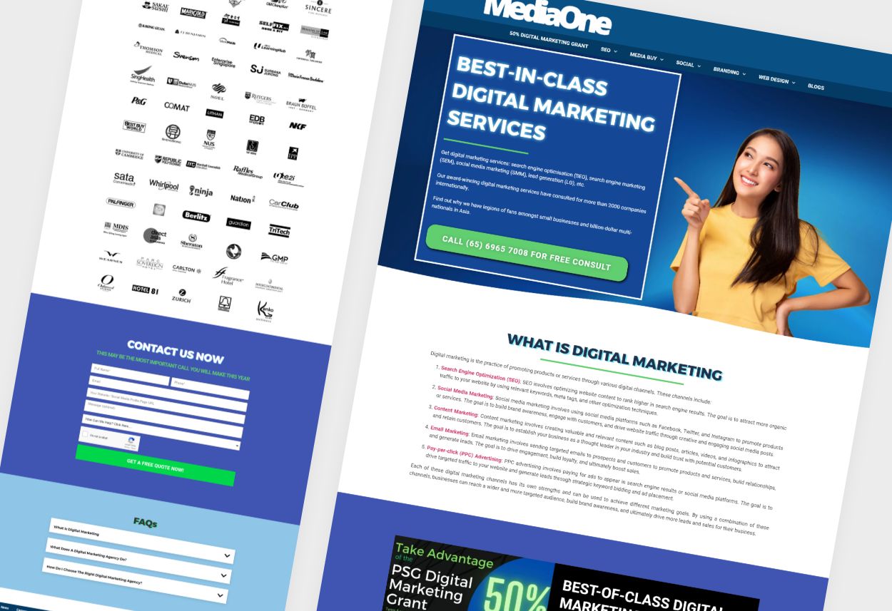 MediaOne Digital Presence